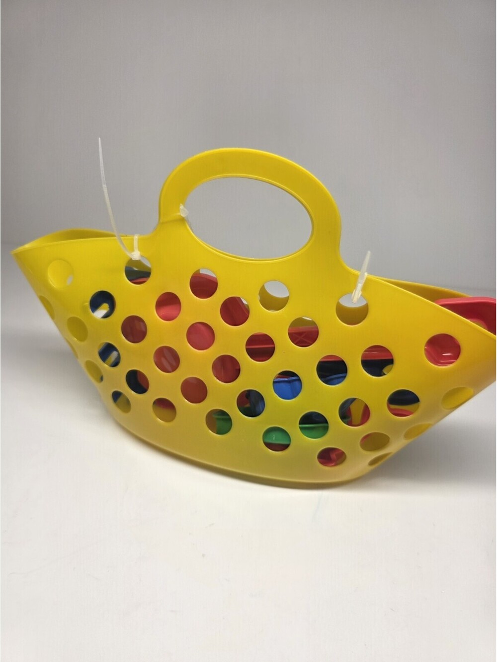 6-Piece Beach Tote with Sand Toys Set in assorted Colors - Picture 2 of 5